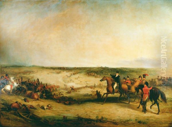 The Battle of Waterloo - view 1