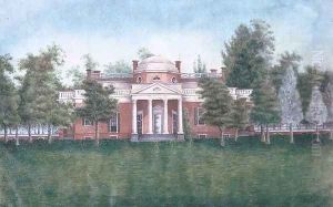Monticello the home of Thomas Jefferson by Thomas Jefferson