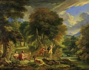 Mythological Scene by Pieter the Younger Mulier