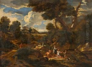 Paesaggio Con Pastori by Pieter the Younger Mulier