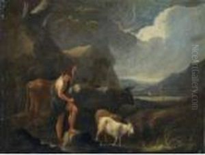 Scena Pastorale by Pieter the Younger Mulier