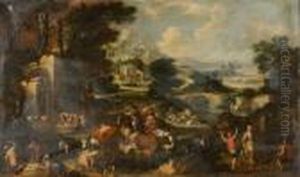 Paesaggio Con Armenti by Pieter the Younger Mulier
