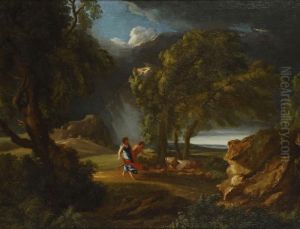 Paesaggio Di Tempesta by Pieter the Younger Mulier