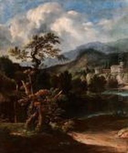 Paesaggio Col Tempio Dellasibilla A Tivoli