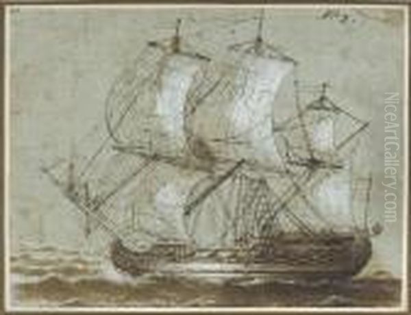 A Ship In Full Sail - view 1