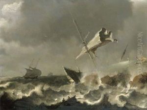 A Storm At Sea