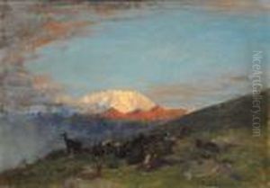 Paesaggio Montano by Vittorio Cavalleri