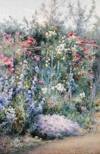 Corner of a Summer Garden by Harry.E. James