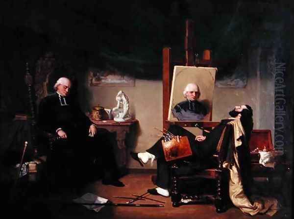 The Painter and his model - view 1