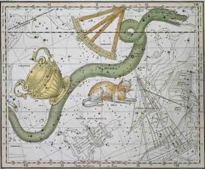 Hydra from A Celestial Atlas by A. Jamieson