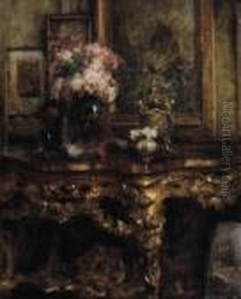 Interno Con Consolle 1932ca - view 1