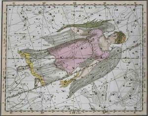 Virgo from A Celestial Atlas by A. Jamieson