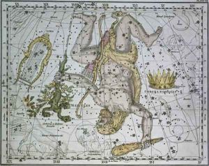Hercules from A Celestial Atlas by A. Jamieson