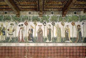 The Nine Worthies and the Nine Worthy Women 5 by Giacomo Jaquerio