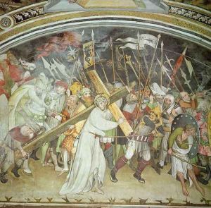 Road to Calvary by Giacomo Jaquerio