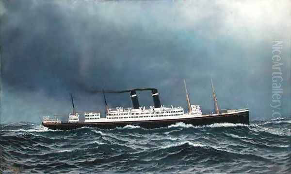 The Steamship Lapland - view 1