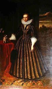 Lady Southampton by Cornelius Janssens Van Ceulen