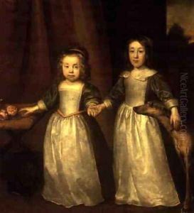 Portrait of two Children by Cornelius Janssens Van Ceulen