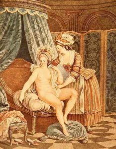 The Toilette by Nicolas Rene Jollain