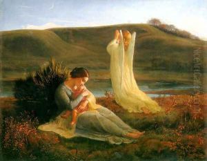 The Poem of the Soul The Angel and the Mother by Louis Janmot