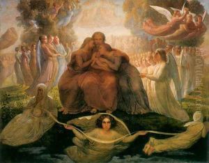 The Poem of the Soul Divine Genesis by Louis Janmot