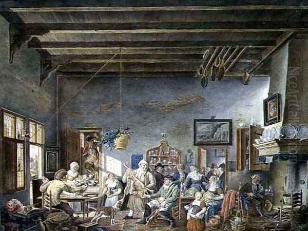 A Dutch Tavern Interior - view 1