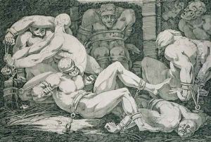 Ugolino and his Sons in the Tower of Famine by James Jefferys
