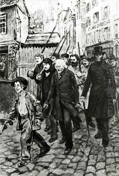 Gavroche Leading a Demonstration - view 1