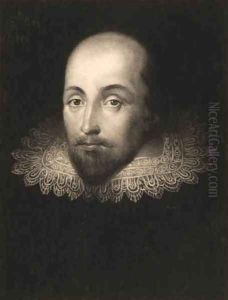 William Shakespeare 1564-1616 by Cornelius Jansen