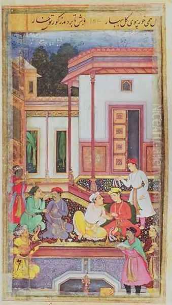Young Prince Presiding Over a Drinking Party - view 1