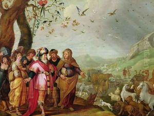 Noahs Ark by Hans III Jordaens