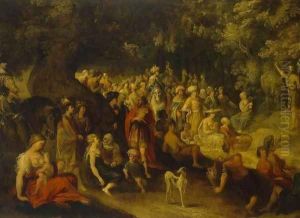 Sermon of St John the Baptist by Hans III Jordaens