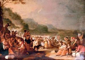 The Crossing of the Red Sea by Hans III Jordaens