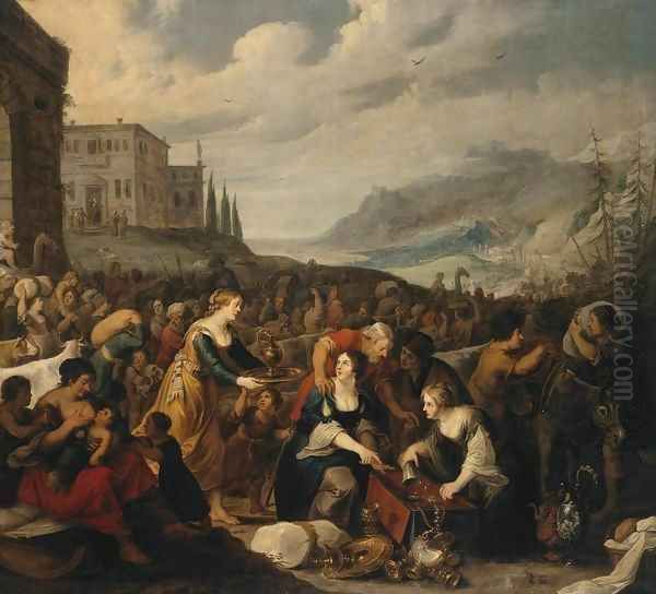 The Israelites after Crossing the Red Sea - view 1