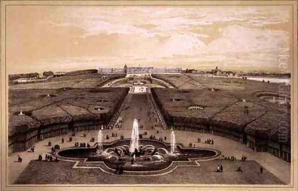General View of the Park and Palace at Versailles - view 1