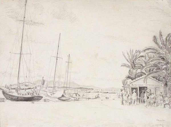 Petit Bar Sur Le Port De Sanary - view 1