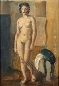 Modele Nu Debout by Edmond Ceria