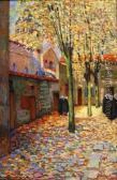 Village De Bretagne En Automne - view 1