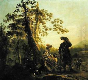 Resting Hunters by Juriaen Jacobsz