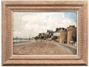 Water Front At Anold Town by Edmond Ceria