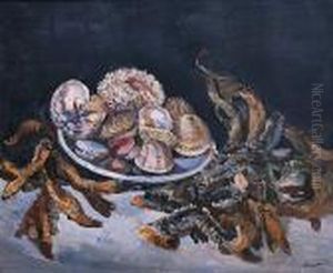 Nature Morte Aux Crustaces by Edmond Ceria