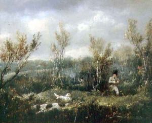 Pheasant Shooting by Samuel John Egbert Jones