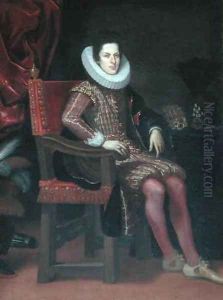 Portrait of Cosimo II deMedici 1590-1621 by Empoli Jacopo da
