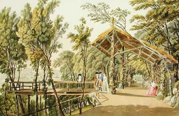 View of the Reisenberg Gardens near the city of Vienna - view 1