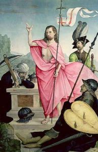 Resurrection by Flandes Juan de