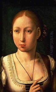 Juana or Joanna of Castile by Flandes Juan de