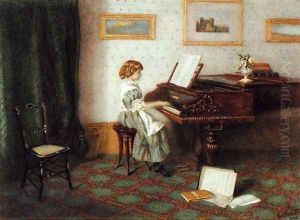 At the Piano by Esther H. Jones