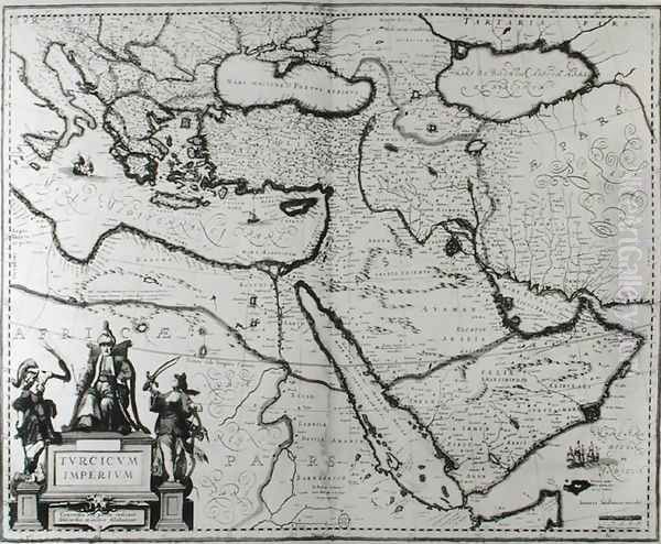 Map of the Ottoman Empire - view 1