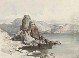 On the road to Bonja, Gulf of Smyrna by Harry John Johnson
