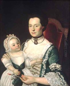Mrs Jacob Hurd and Child 1762 Mrs Jacob Hurd and Child 1762